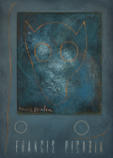 Francis Picabia Abstract Head No3 - Plakát