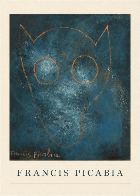 Francis Picabia Abstract Head No5 - Plakát