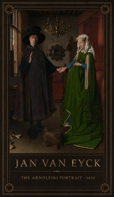 Jan van Eyck The Arnolfini Portrait I No1 - Plakát