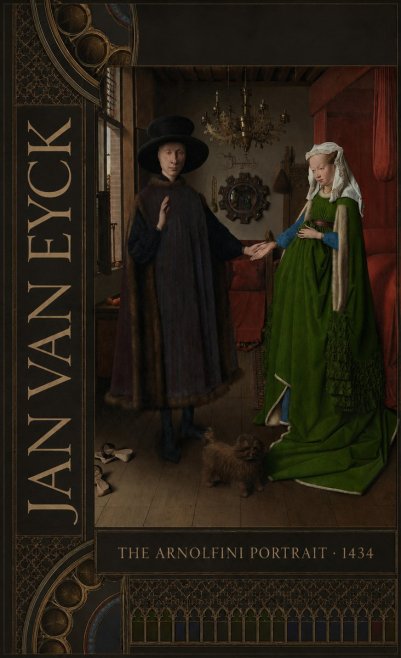 Jan van Eyck The Arnolfini Portrait I No3 - Plakát
