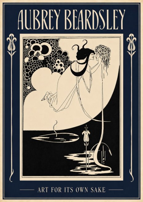Aubrey Beardsley Art for Its Own Sake No2 - Plakát
