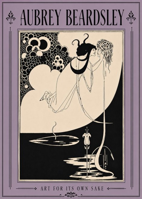 Aubrey Beardsley Art for Its Own Sake No6 - Plakát