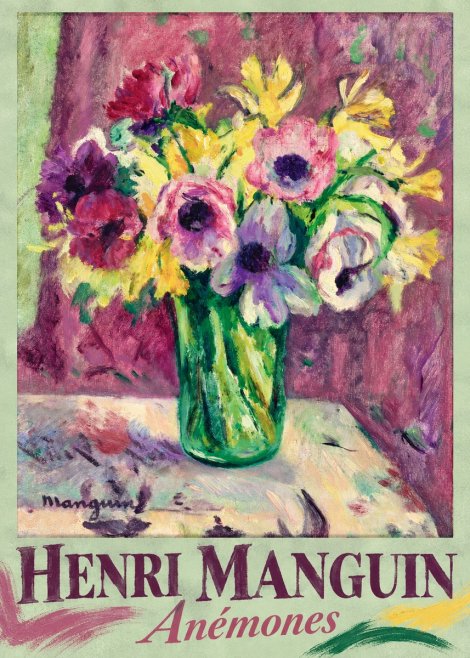 Henri Manguin Anémones No5 - Plakát