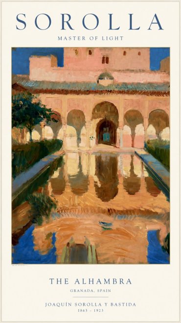Sorolla The Alhambra No1 - Plakát