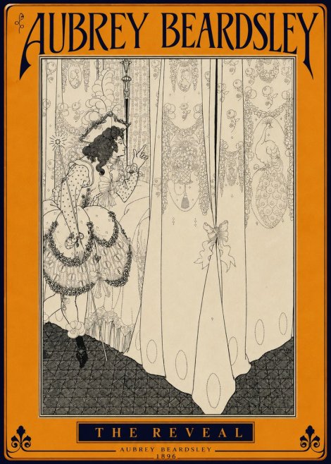 Aubrey Beardsley The Reveal No4 - Plakát