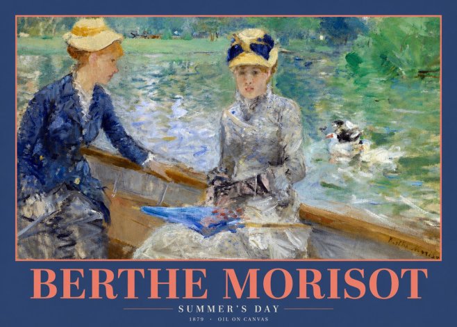 Berthe Morisot Summer's Day No2 - Plakát