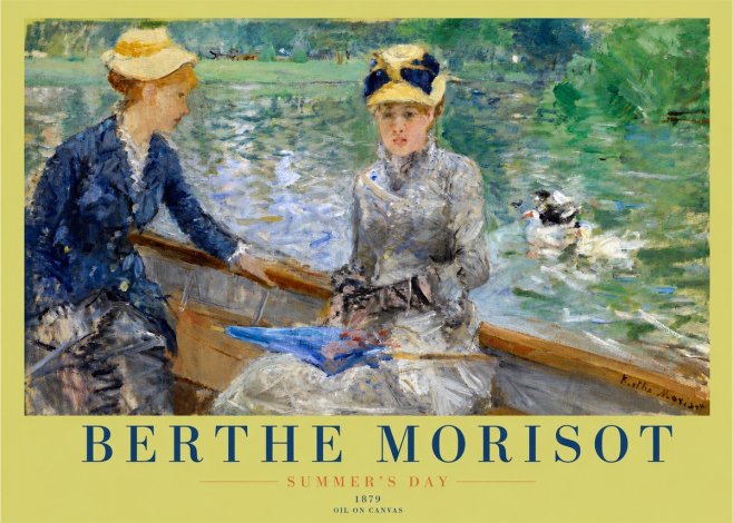 Berthe Morisot Summer's Day No3 - Plakát