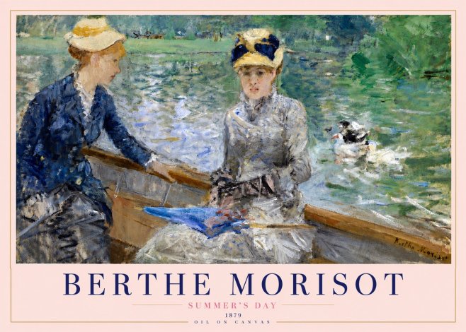 Berthe Morisot Summer's Day No4 - Plakát