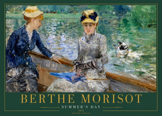 Berthe Morisot Summer's Day No5 - Plakát