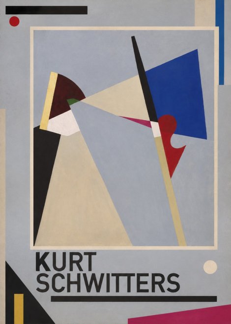 Kurt Schwitters Abstract Composition No3 - Plakát