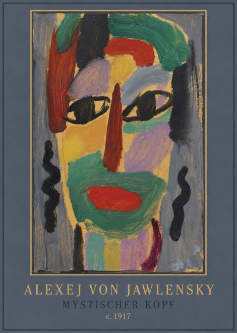 Alexej von Jawlensky Mystischer Kopf No4 - Plakát