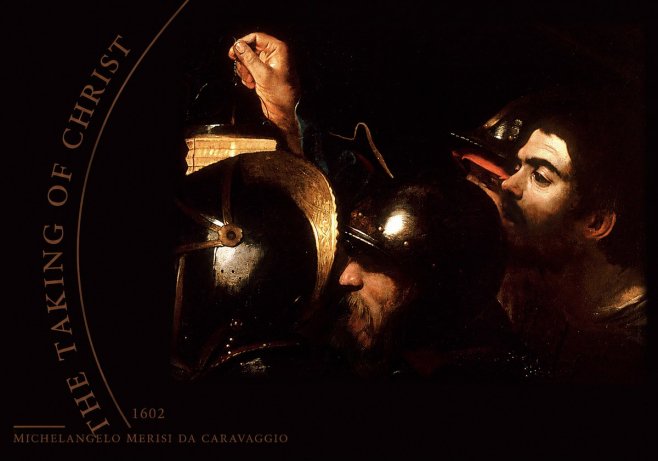 Michelangelo Merisi da Caravaggio The Taking of Christ I No6 - Plakát