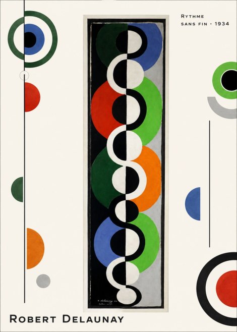 Robert Delaunay Rythme Sans Fin I No2 - Plakát