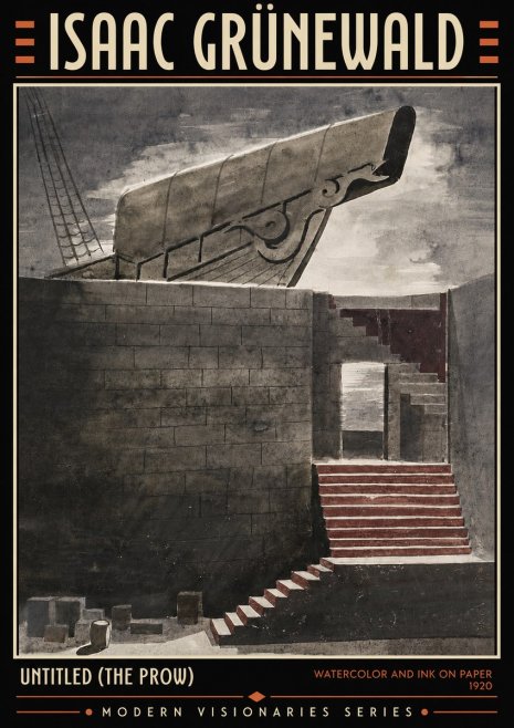 Isaac Grünewald Untitled (the Prow) No4 - Plakát