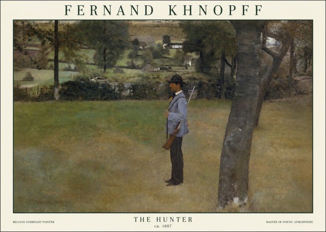 Fernand Khnopff The Hunter No1 - Plakát