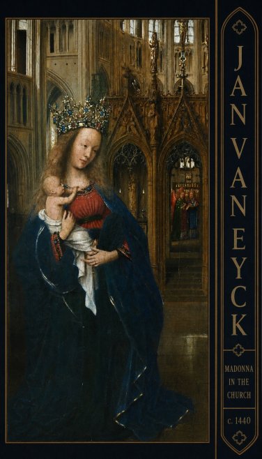 Jan van Eyck Madonna in the Church I No4 - Plakát
