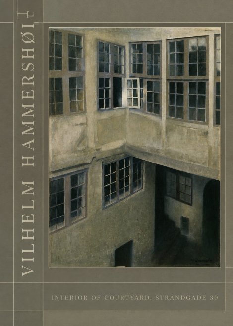 Vilhelm Hammershøi Interior of Courtyard, Strandgade 30 No2 - Plakát