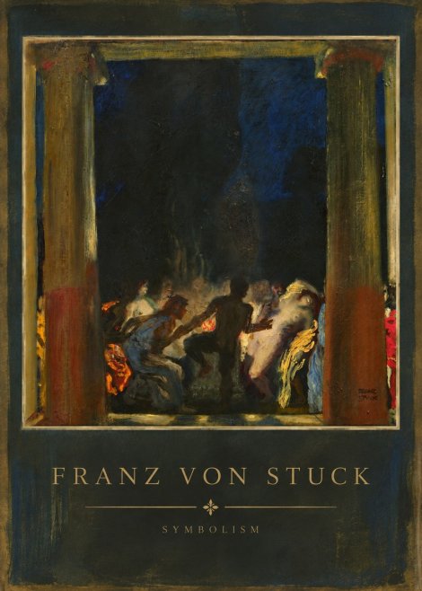 Franz von Stuck Bacchic Revel No6 - Plakát