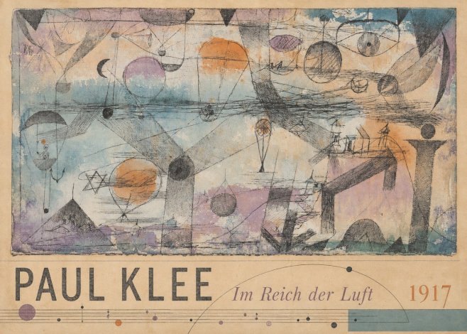 Paul Klee Im Reich Der Luft No4 - Plakát