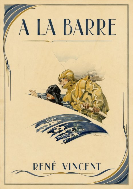 René Vincent A La Barre No1 - Plakát