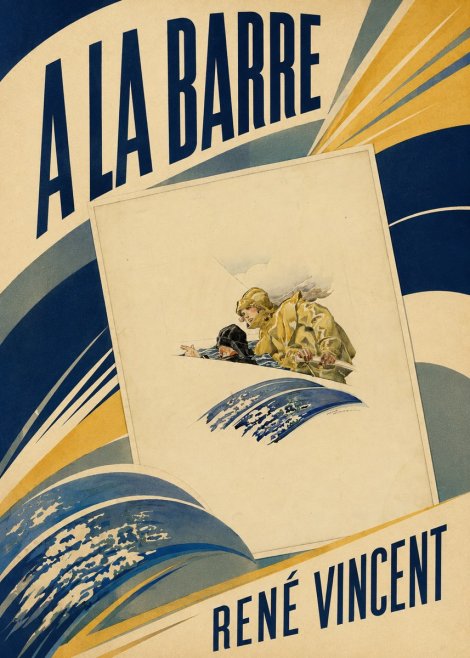 René Vincent A La Barre No5 - Plakát