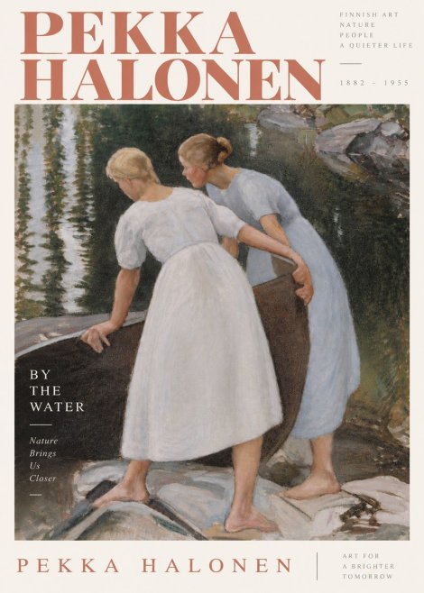 Pekka Halonen By the Water No6 - Plakát