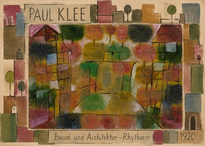 Paul Klee Baum Und Architektur--rhythmen No4 - Plakát