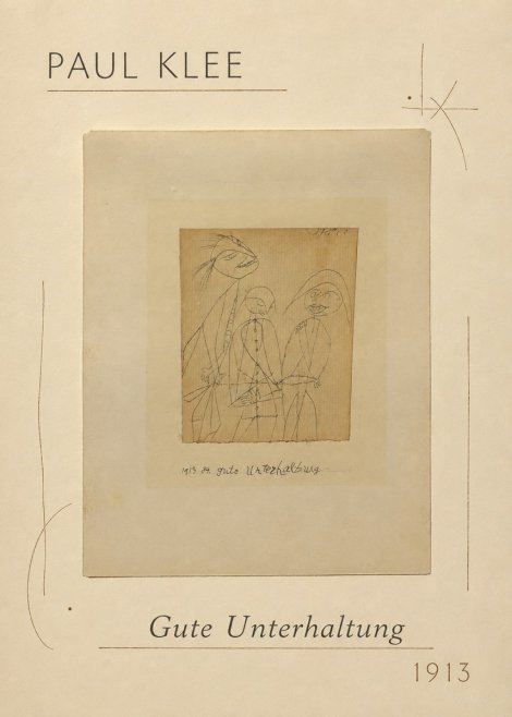 Paul Klee Gute Unterhaltung No1 - Plakát
