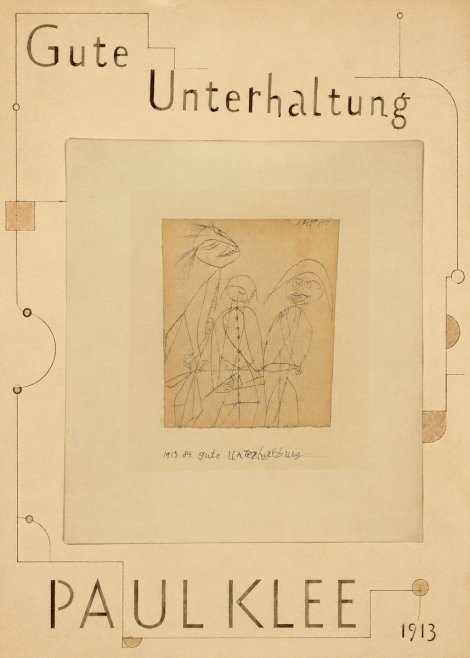 Paul Klee Gute Unterhaltung No3 - Plakát