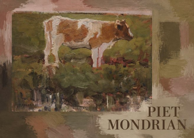 Piet Mondrian Cow No4 - Plakát