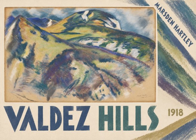 Marsden Hartley Valdez Hills No4 - Plakát