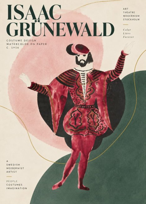 Isaac Grünewald Costume Design II No5 - Plakát