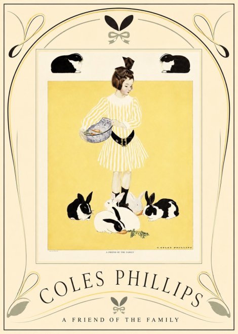 Coles Phillips A Friend of the Family No3 - Plakát