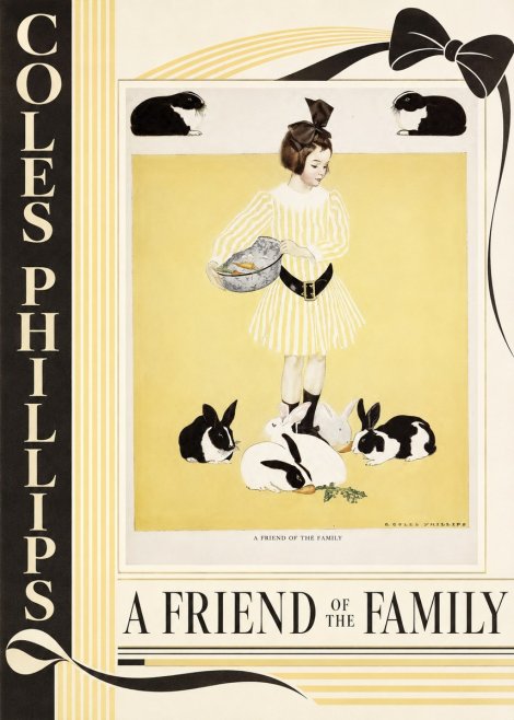 Coles Phillips A Friend of the Family No6 - Plakát