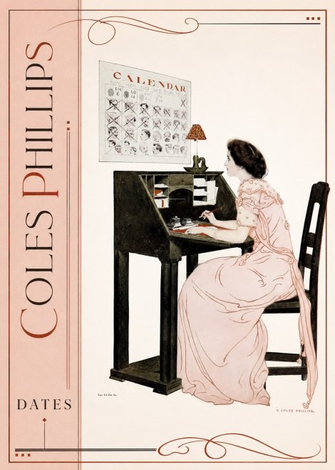 Coles Phillips Dates No2 - Plakát