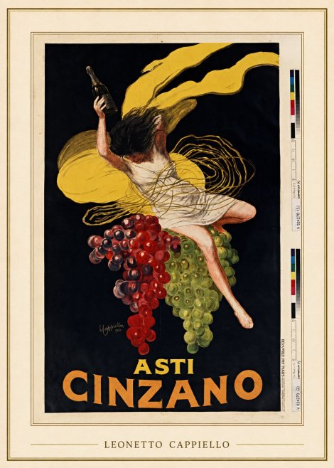 Leonetto Cappiello Asti Cinzano I No3 - Plakát