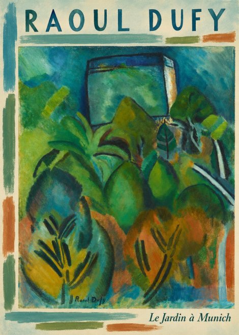 Raoul Dufy Le Jardin À Munich No5 - Plakát
