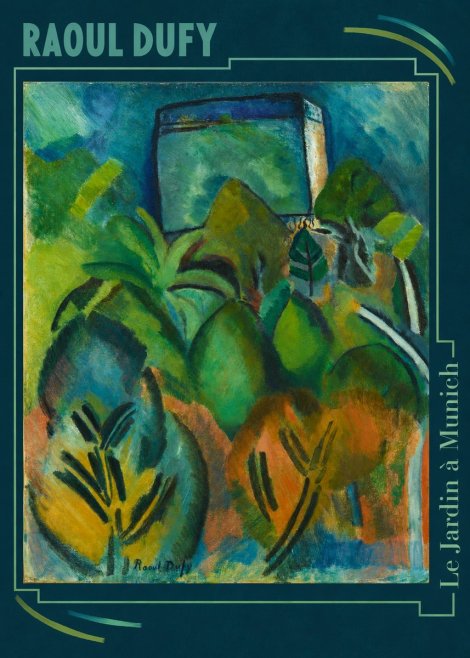 Raoul Dufy Le Jardin À Munich No6 - Plakát