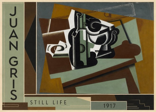 Juan Gris Still Life I No2 - Plakát