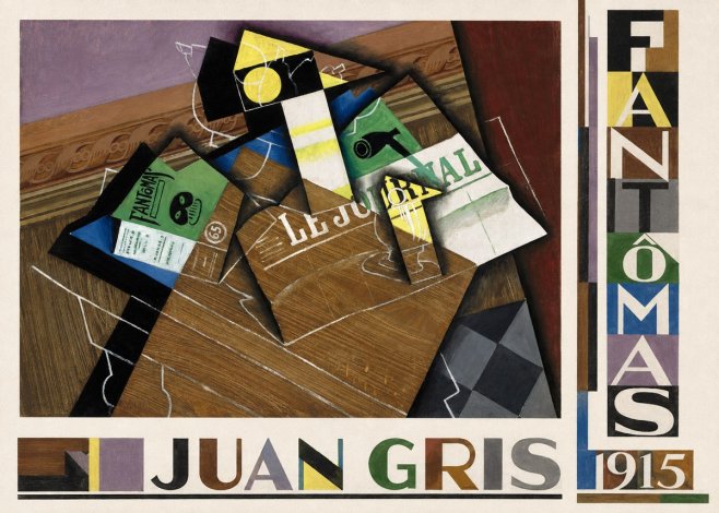 Juan Gris Fantômas II No3 - Plakát