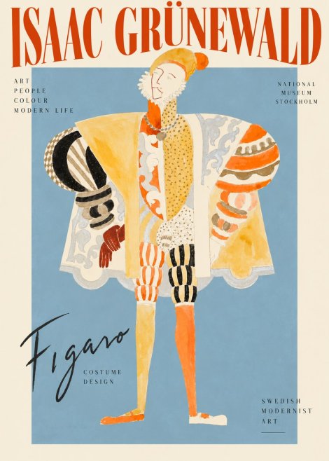 Isaac Grünewald Figaro I No3 - Plakát