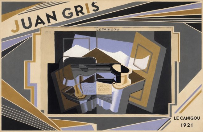 Juan Gris Le Canigou No4 - Plakát