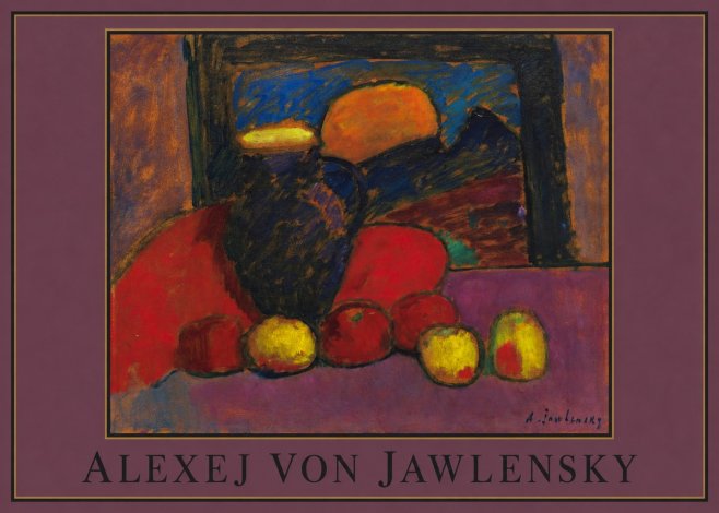 Alexej von Jawlensky Still Life with Vase and Fruit No2 - Plakát