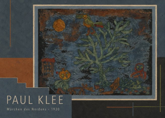 Paul Klee Märchen Des Nordens No1 - Plakát