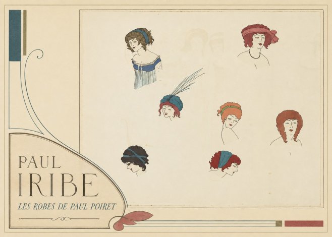 Paul Iribe Les Robes De Paul Poiret No3 - Plakát