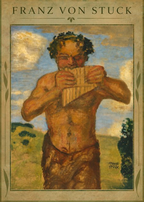 Franz von Stuck Faun No2 - Plakát