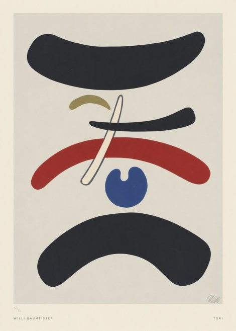Willi Baumeister Tori No5 - Plakát