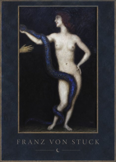 Franz von Stuck Sin No1 - Plakát