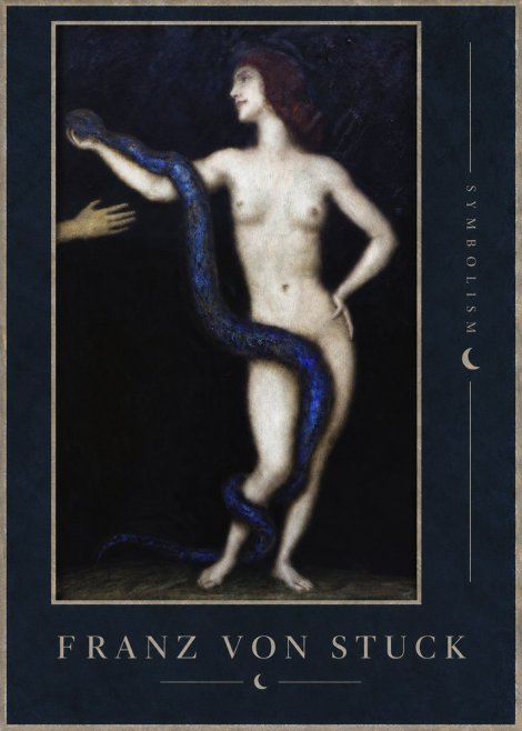 Franz von Stuck Sin No4 - Plakát