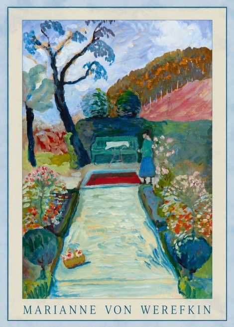 Marianne von Werefkin Summer Garden No1 - Plakát